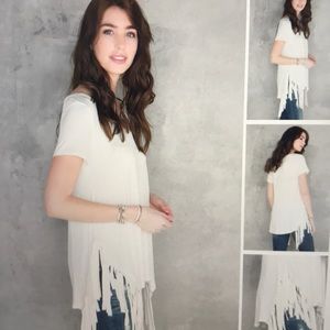 Fringe White T-shirt